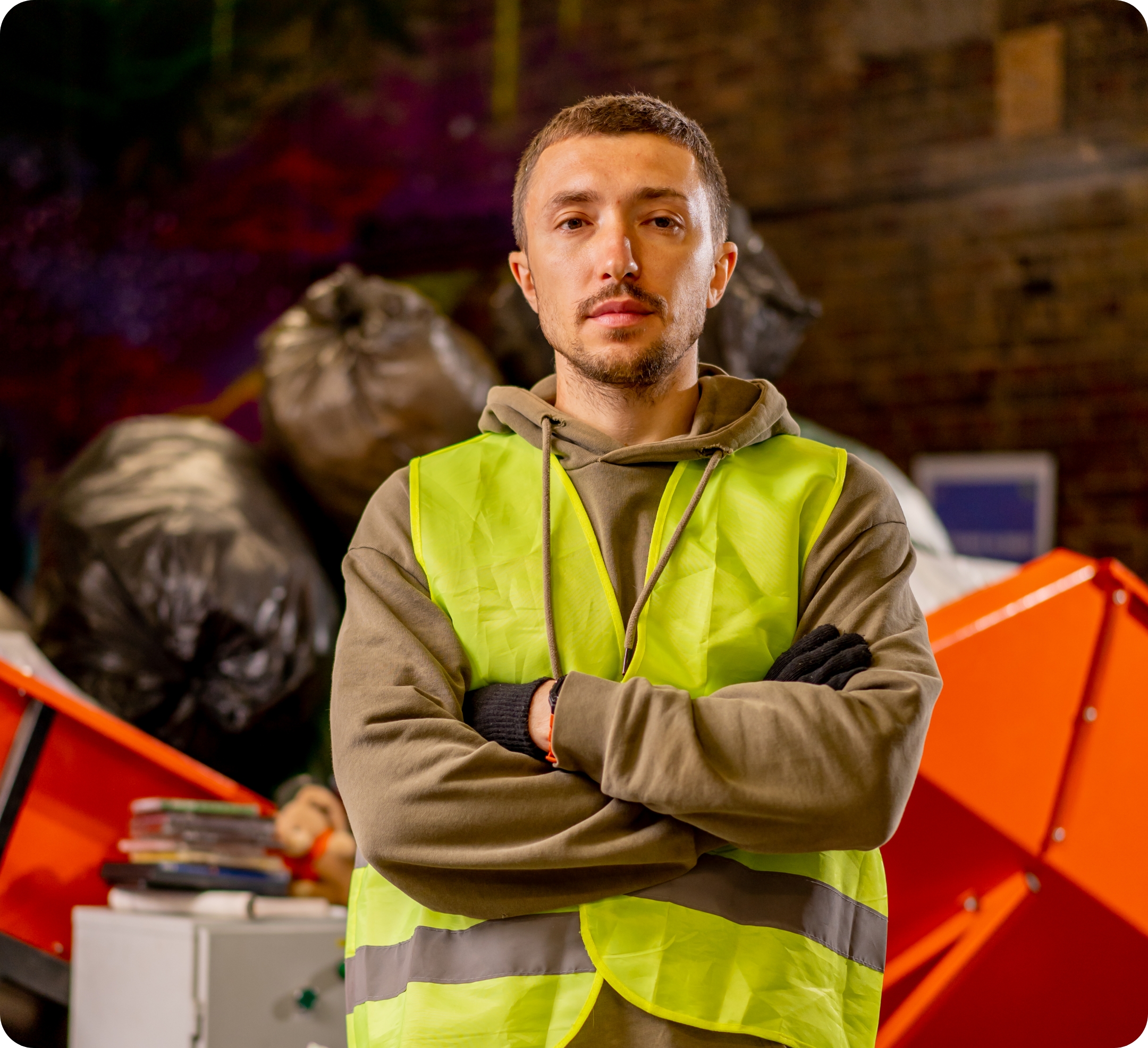 Bild eines Möbelpackers